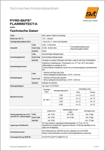 Product data sheets from svt are automatically generated by ANTEROS