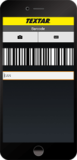 Vehicle search in the TEXTAR app