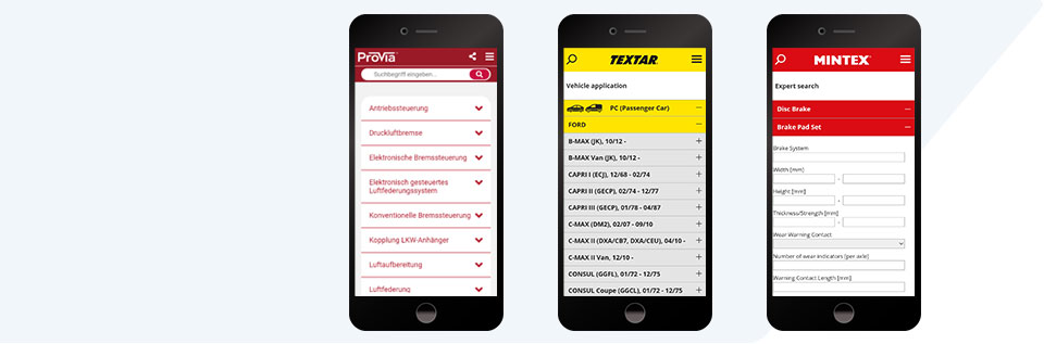 Simple and quick search for products