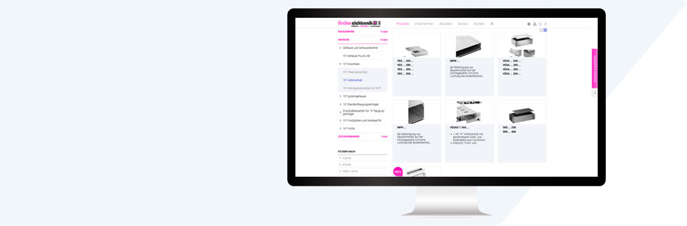 Easy finding of data through the "Advanced Search"