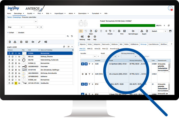 Maximize market coverage: Automated gap analysis against the vehicle fleet Automated gap analysis against the vehicle fleet