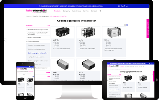 Responsive creation of your online store