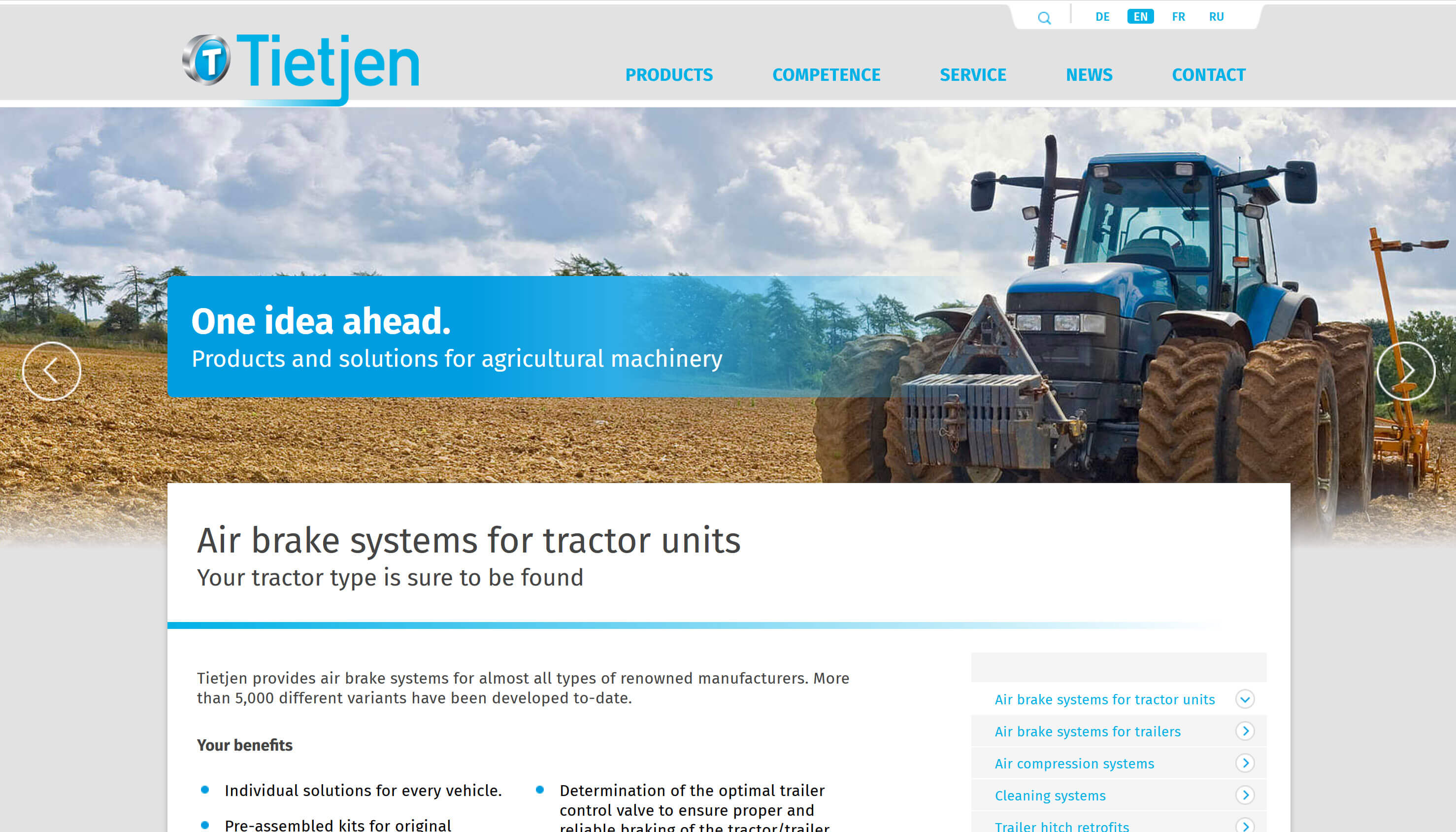 Tietjen is a customer of INCONY