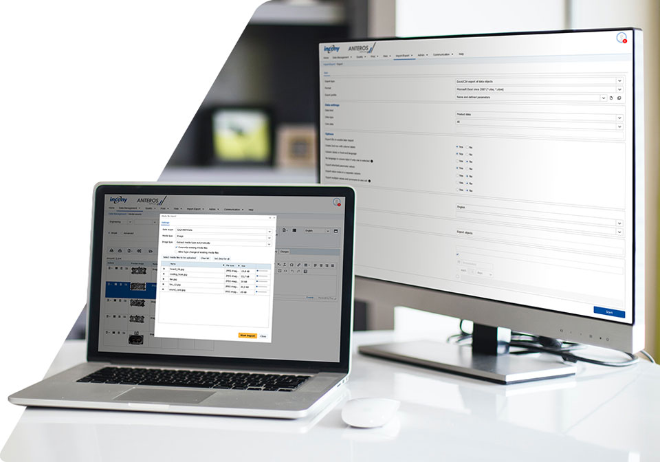 ANTEROS offers many interfaces