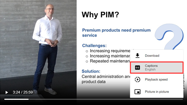 Show subtitles in Chrome